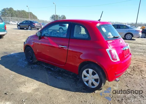 2014 Fiat 500 Pop z USA, uszkodzony, nr VIN 3C3CFFARXET195261